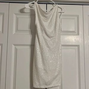 Little white sequins dress. Never worn